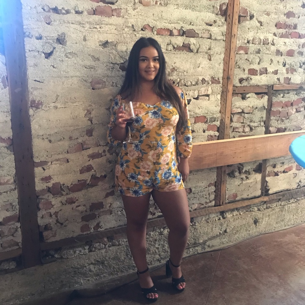 Floral romper